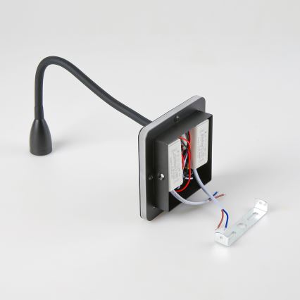 Brilagi - LED Pielāgojama sienas lampa MAYA Double LED/4W/230V + LED/3W melna