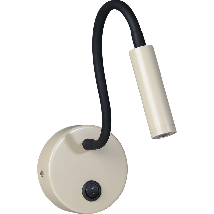 Brilagi - LED Pielāgojama sienas lampa MAYA LED/3W/230V 4000K bēša