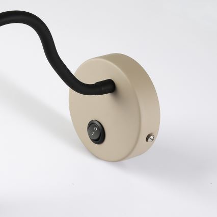 Brilagi - LED Pielāgojama sienas lampa MAYA LED/3W/230V 4000K bēša