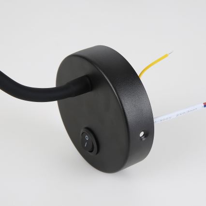 Brilagi - LED Pielāgojama sienas lampa MAYA LED/3W/230V 4000K melna/zelta