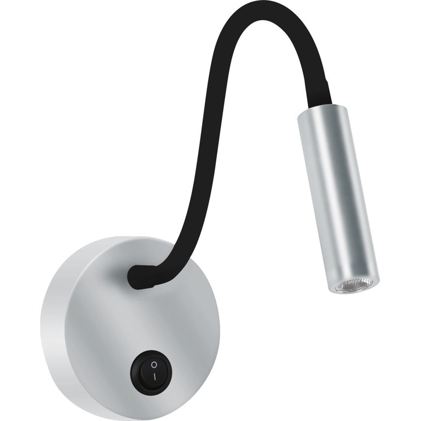 Brilagi - LED Pielāgojama sienas lampa MAYA LED/3W/230V 4000K sudraba