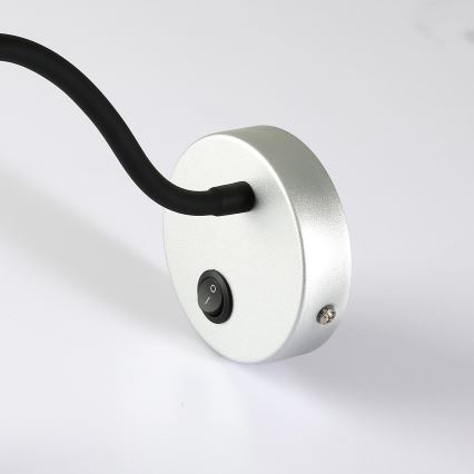 Brilagi - LED Pielāgojama sienas lampa MAYA LED/3W/230V 4000K sudraba