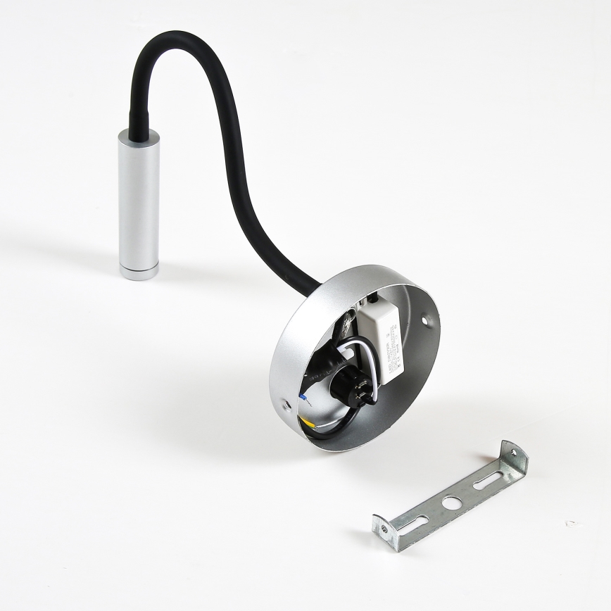 Brilagi - LED Pielāgojama sienas lampa MAYA LED/3W/230V 4000K sudraba