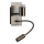 Brilagi - LED Pielāgojama sienas lampa NUBILA 1xE27/25W/230V + LED/3W misiņš
