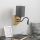 Brilagi - LED Pielāgojama sienas lampa NUBILA WOOD 1xE27/25W/230V + LED/3W ozols/antracīta