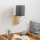 Brilagi - LED Pielāgojama sienas lampa NUBILA WOOD 1xE27/25W/230V + LED/3W ozols/antracīta