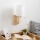 Brilagi - LED Pielāgojama sienas lampa NUBILA WOOD 1xE27/25W/230V + LED/3W ozols/balta