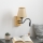 Brilagi - LED Pielāgojama sienas lampa NUBILA WOOD 1xE27/25W/230V + LED/3W ozols/gaiši brūna