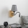 Brilagi - LED Pielāgojama sienas lampa NUBILA WOOD 1xE27/25W/230V + LED/3W ozols/pelēka