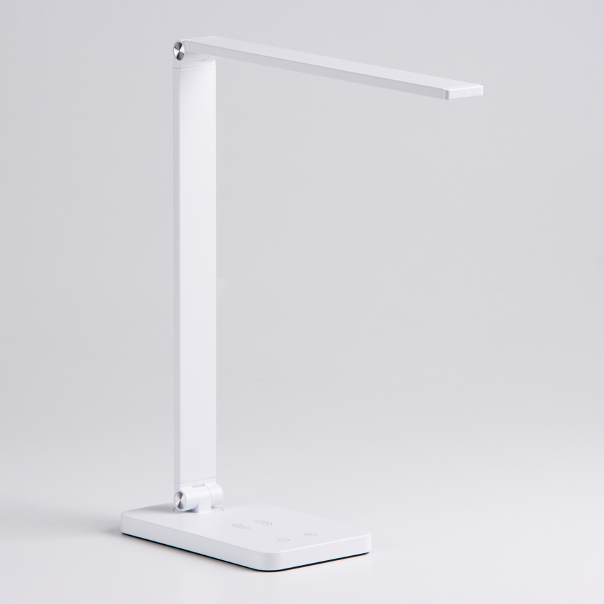 BRILAGI - LED aptumšojama skārienjūtīga galda lampa ar bezvadu QI uzlādi MODO CHARGE LED/7W/5V 3000/4000/6000K balta