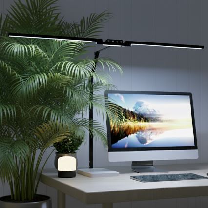 Brilagi - LED regulējama pieskārienjūtīga galda lampa VARIO LED/24W/230V 3000-6500K CRI 92 melna