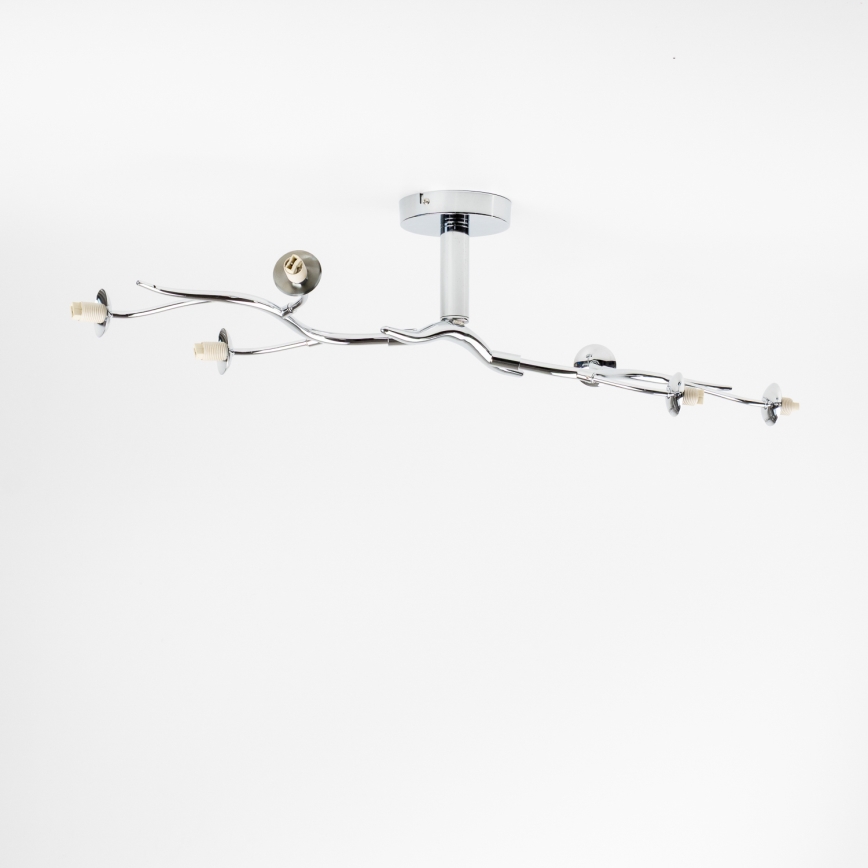 Brilagi - LED piestiprināma griestu lustra MISTEL 6xG9/3W/230V melns hroms/dūmaina