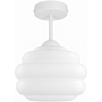 BRILAGI - LED piestiprināma griestu lustra RETRO GLASS 1xE27/60W/230V Ø 20 cm balta