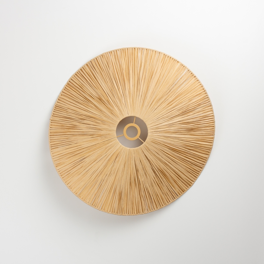 Brilagi - LED piestiprināmais griestu lustrs CERIA BOHO 1xE27/40W/230V Ø 60 cm rafija/ozols