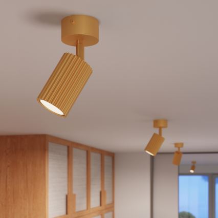 Brilagi - LED prožektors CRESTO 1xGU10/10W/230V zelta