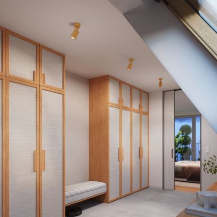 Brilagi - LED prožektors CRESTO 1xGU10/10W/230V zelta