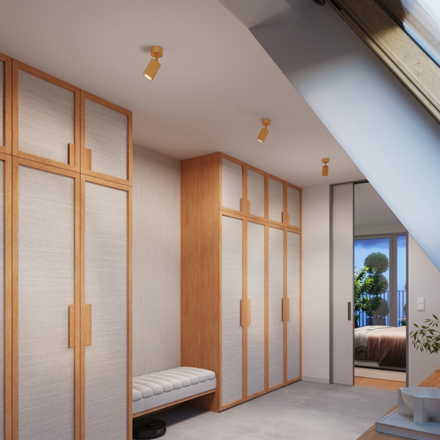 Brilagi - LED prožektors CRESTO 1xGU10/10W/230V zelta