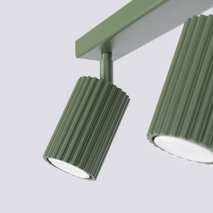 Brilagi - LED prožektors CRESTO 3xGU10/10W/230V zaļš