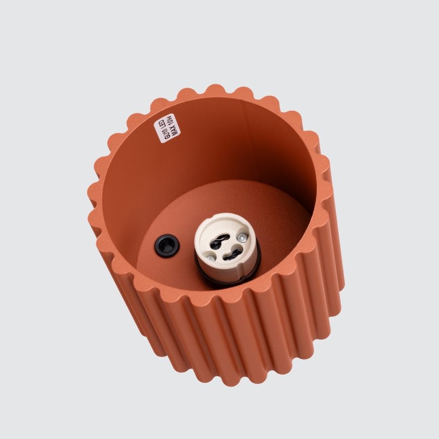 Brilagi - LED prožektors SFERA 1xGU10/10W/230V Ø 10 cm sarkans