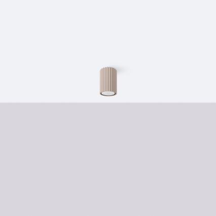 Brilagi - LED punktgaismeklis CRESTO 1xGU10/10W/230V 10 cm taupe