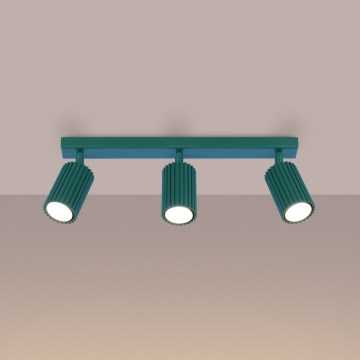 Brilagi - LED punktgaismeklis CRESTO 3xGU10/10W/230V tirkīza