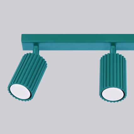 Brilagi - LED punktgaismeklis CRESTO 3xGU10/10W/230V tirkīza