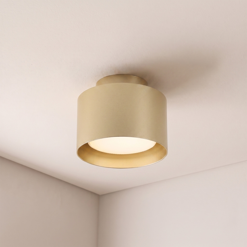 BRILAGI - LED punktveida gaismeklis BACKLIT 1xGX53/15W/230V + LED/3W Ø 10 cm zelta