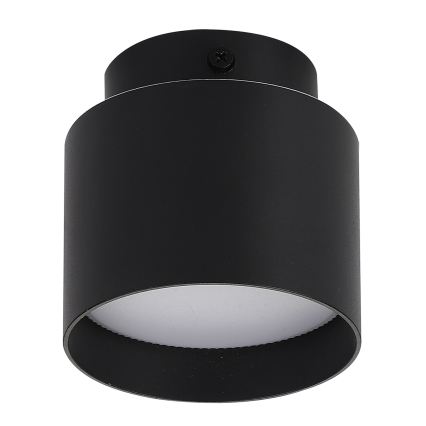 BRILAGI - LED punktveida gaismeklis BACKLIT 1xGX53/15W/230V + LED/3W Ø 8 cm melns