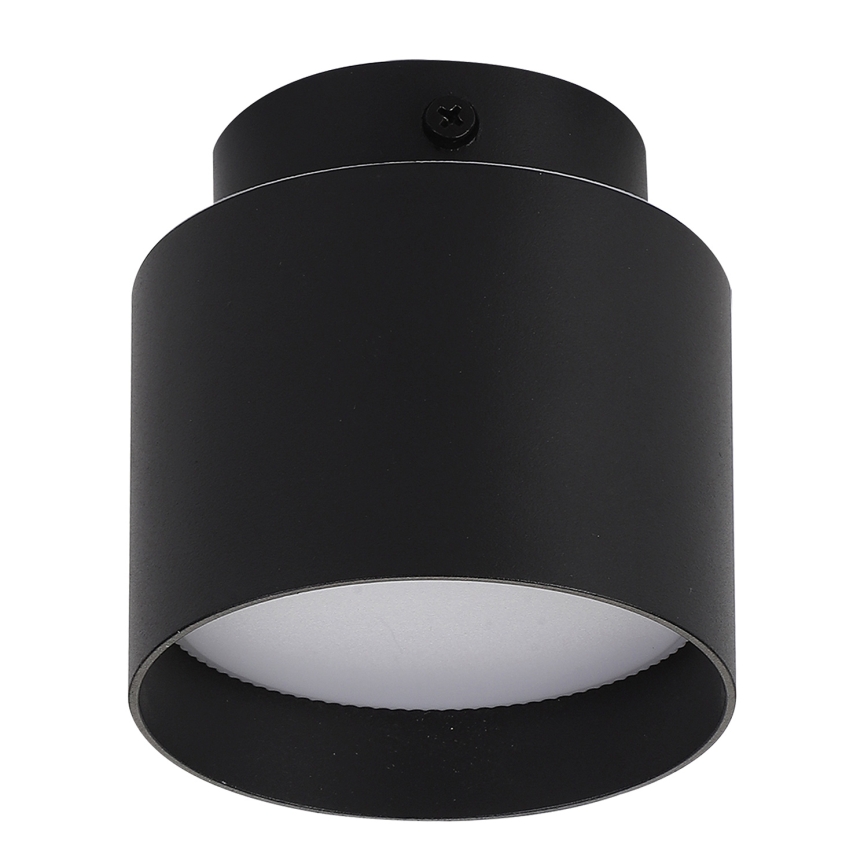 BRILAGI - LED punktveida gaismeklis BACKLIT 1xGX53/15W/230V + LED/3W Ø 8 cm melns