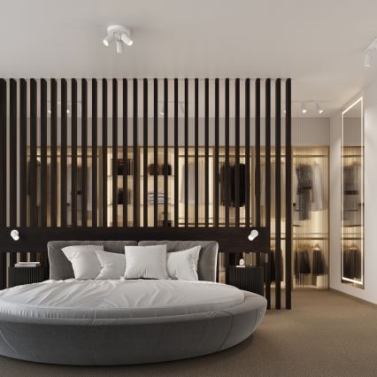 Brilagi - LED punktveida gaismeklis CRESTO 3xGU10/10W/230V balts