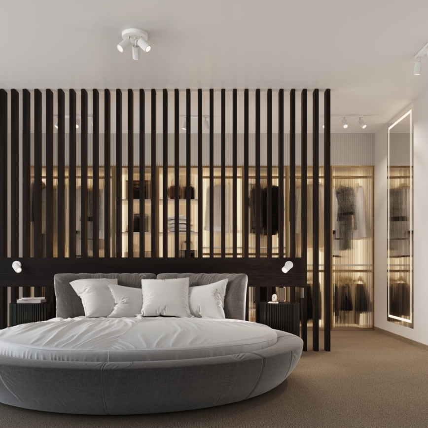 Brilagi - LED punktveida gaismeklis CRESTO 3xGU10/10W/230V balts