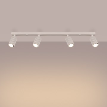 Brilagi - LED punktveida gaismeklis CRESTO 4xGU10/10W/230V krēmkrāsā