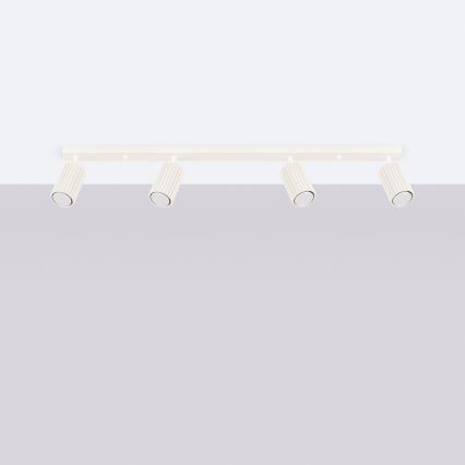 Brilagi - LED punktveida gaismeklis CRESTO 4xGU10/10W/230V krēmkrāsā