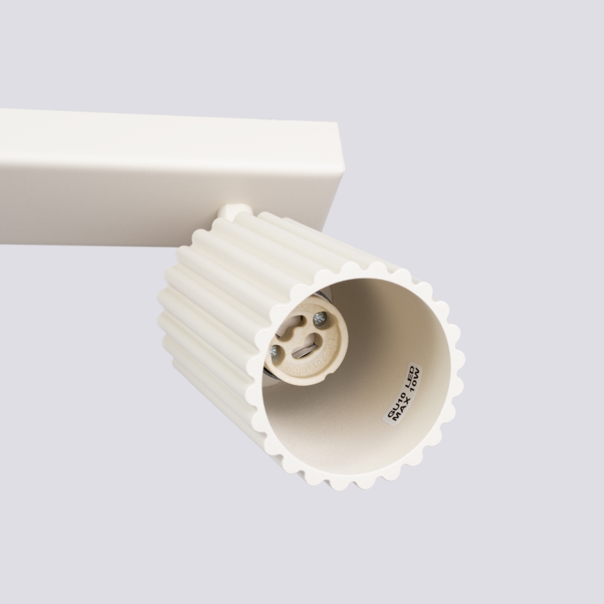 Brilagi - LED punktveida gaismeklis CRESTO 4xGU10/10W/230V krēmkrāsā