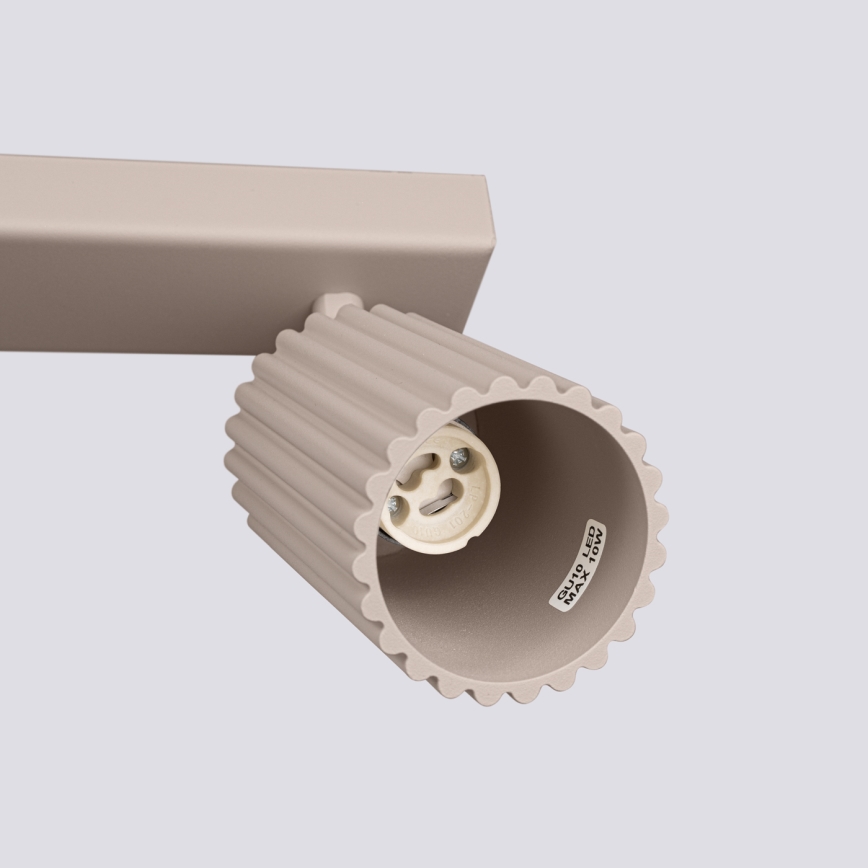 Brilagi - LED punktveida gaismeklis CRESTO, 6x GU10, 10 W, 230 V, taupe