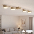 Brilagi - LED punktveida gaismeklis MONO 4xGX53/12W/230V bēšs