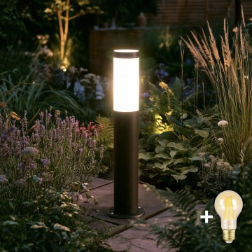 BRILAGI - LED regulējama āra lampa ELIA 1xE27/6W/230V 2700-6500K IP44 Wi-Fi 50 cm antracīts