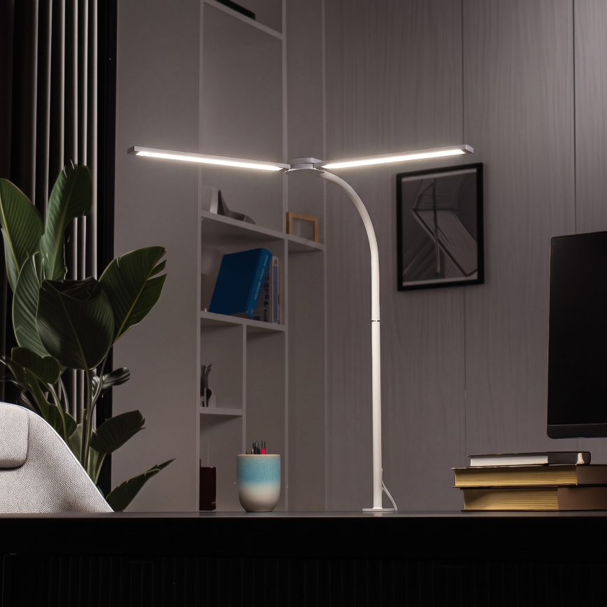 BRILAGI - LED regulējamā galda lampa USB VARIO LED/14W/5V 3000-6000K balta