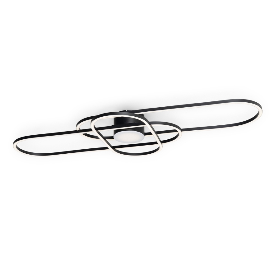 BRILAGI - LED dimējams griestu gaismeklis APOLLO LED/58W/230V 3000-6500K 43,2x101,2 cm melns + tālvadība