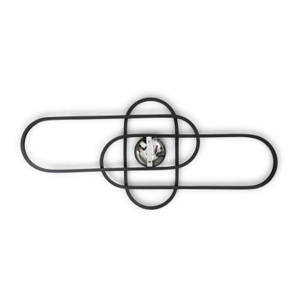 BRILAGI - LED dimējams griestu gaismeklis APOLLO LED/58W/230V 3000-6500K 43,2x101,2 cm melns + tālvadība