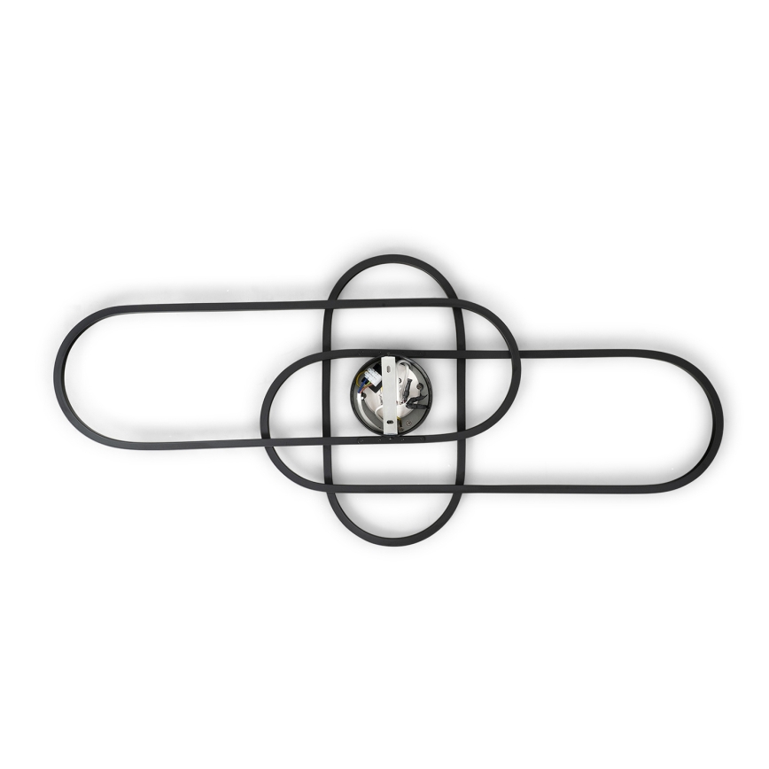 BRILAGI - LED dimējams griestu gaismeklis APOLLO LED/58W/230V 3000-6500K 43,2x101,2 cm melns + tālvadība