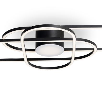BRILAGI - LED dimējams griestu gaismeklis APOLLO LED/58W/230V 3000-6500K 43,2x101,2 cm melns + tālvadība