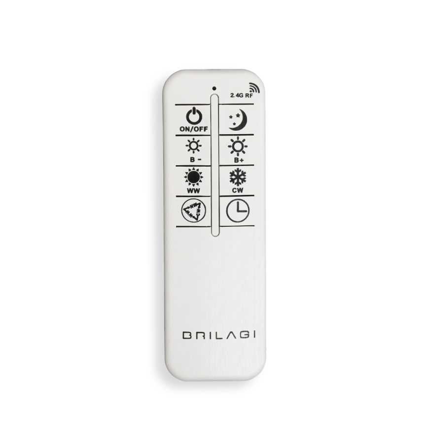 BRILAGI - LED dimējams griestu gaismeklis APOLLO LED/58W/230V 3000-6500K 43,2x101,2 cm melns + tālvadība