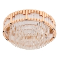 Brilagi - LED regulējama griestu lampa CROWN LED/41W/230V 3000-6000K Ø 48 cm zelta krāsā + tālvadības pults