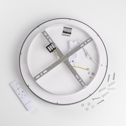 Brilagi - LED dimējama griestu lampa FALCON II LED/67W/230V 3000-6500K Ø 40 cm melna + ar tālvadības pulti