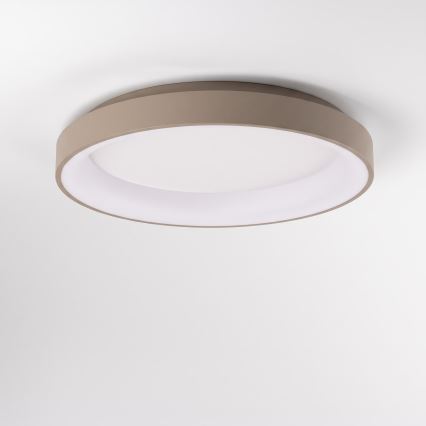 BRILAGI - LED aptumšojams griestu gaismeklis FALCON II LED/99W/230V 3000-6500K Ø 60 cm balts/bēšs + ar tālvadības pulti