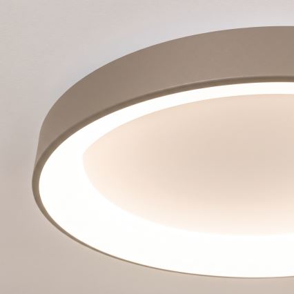 BRILAGI - LED aptumšojams griestu gaismeklis FALCON II LED/99W/230V 3000-6500K Ø 60 cm balts/bēšs + ar tālvadības pulti