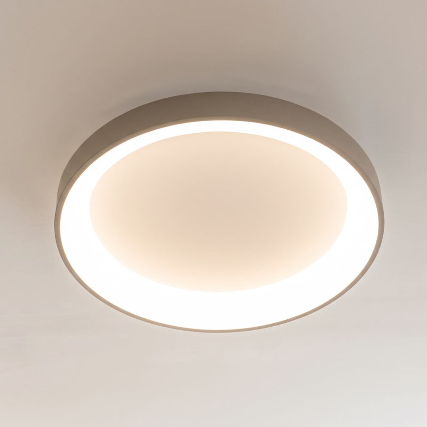 BRILAGI - LED aptumšojams griestu gaismeklis FALCON II LED/99W/230V 3000-6500K Ø 60 cm balts/bēšs + ar tālvadības pulti