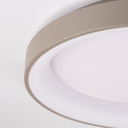 BRILAGI - LED aptumšojams griestu gaismeklis FALCON II LED/99W/230V 3000-6500K Ø 60 cm balts/bēšs + ar tālvadības pulti
