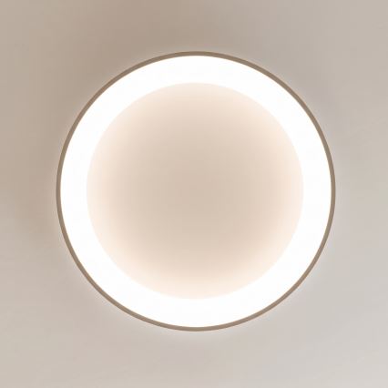 BRILAGI - LED aptumšojams griestu gaismeklis FALCON II LED/99W/230V 3000-6500K Ø 60 cm balts/bēšs + ar tālvadības pulti